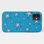 Blue Stars iPhone hoes (Achterkant (horizontaal))