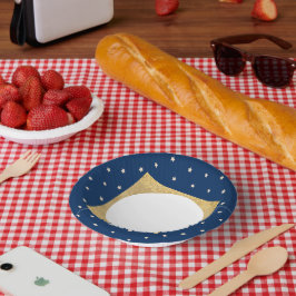 Blue Stars Kerstfeest Papieren Kommen