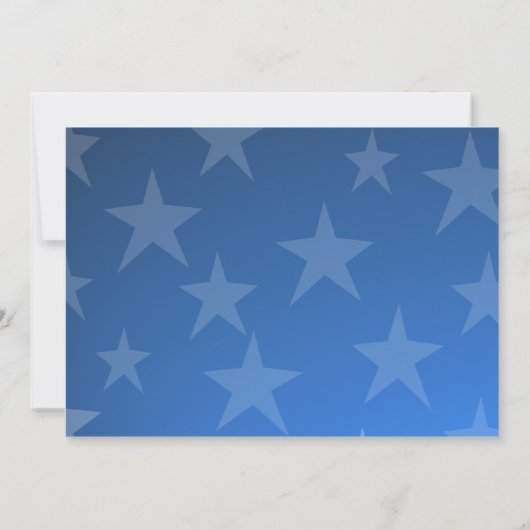 Blue Stars Militaire weg partij Kaart (Achterkant)