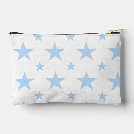 Blue Stars Pattern Constellation Cosmetic & Pencil Etui (Achterkant)