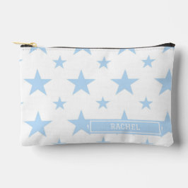 Blue Stars Pattern Constellation Cosmetic & Pencil Etui
