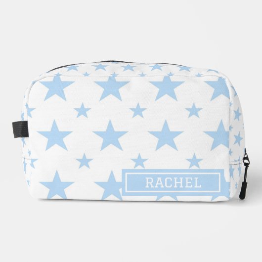 Blue Stars Pattern Pretty Constellation Toilettasje (Voorkant)