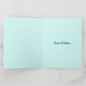  Blue Stars Toevoegen Naam Get Well Kaart (Binnen)