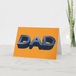 Blue Steel Dad Bedankkaart