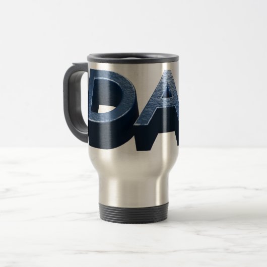 Blue Steel Dad Reisbeker (Voorkant links)