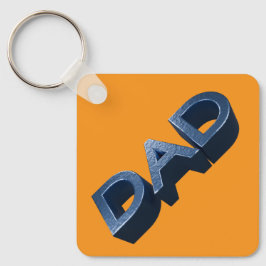 Blue Steel Dad Sleutelhanger