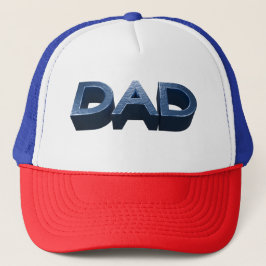 Blue Steel Dad Trucker Pet