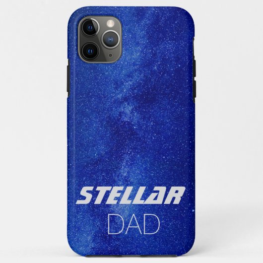 Blue Stellar papa Case-Mate iPhone Case (Achterkant)