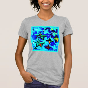 Blue Sterrennacht Sky. Bestel nu T-shirt