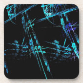 Blue Stick Man Bier Onderzetter (Voorkant)