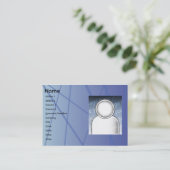 Blue Sticks - Chubby Visitekaartje (Staand voorkant)