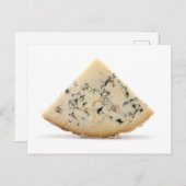 Blue Stilton kaas Briefkaart (Voorkant / Achterkant)