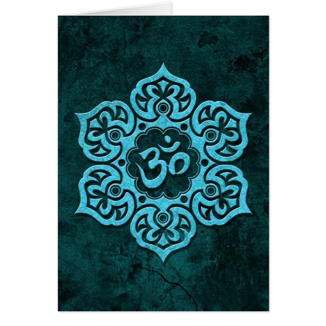 Blue Stone Floral Om (Voorkant)
