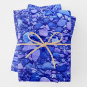 Blue Stone Lake Superior Beach foto Inpakpapier Vel (In situ)