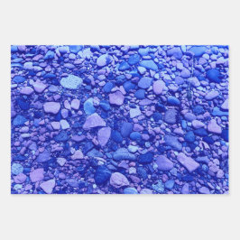 Blue Stone Lake Superior Beach foto Inpakpapier Vel