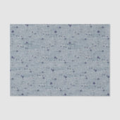 Blue Stone Stitch Tissuepapier (Voorkant)