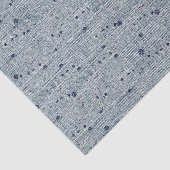 Blue Stone Stitch Tissuepapier (Detail)