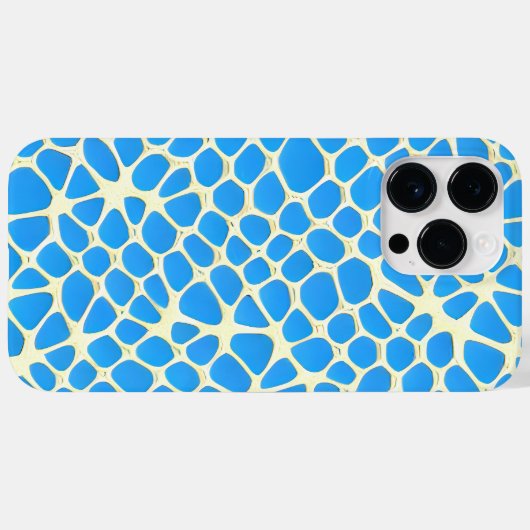 Blue Stones iPhone Case (Achterkant (horizontaal))