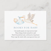 Blue Stork Boeken voor Baby insert kaart (Voorkant)