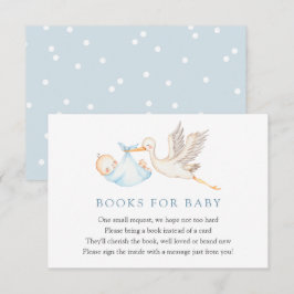 Blue Stork Boeken voor Baby insert kaart