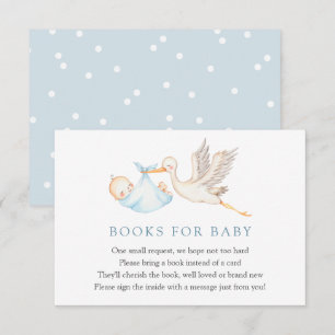 Blue Stork Boeken voor Baby insert kaart