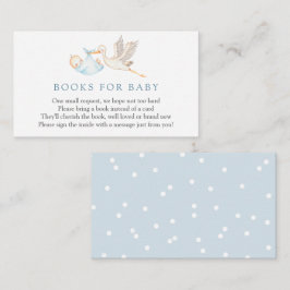 Blue Stork Boeken voor Baby insert kaart