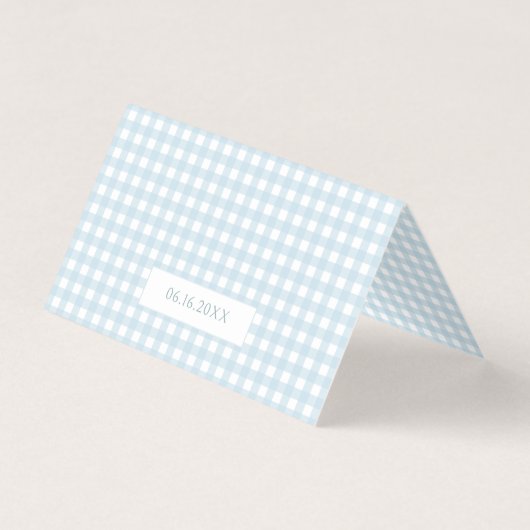 Blue Stork Delivery Baby Boy Shower Dank u kaart (Achterkant)