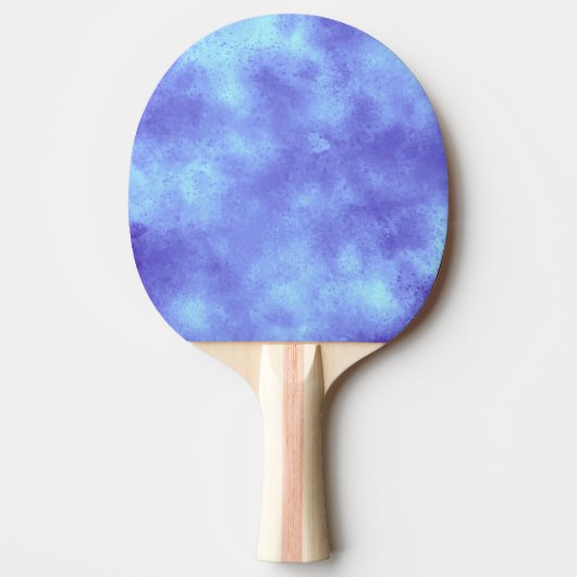 Blue Storm Cloud Effect Ping Pong Paddle Tafeltennisbatje (Voorkant)