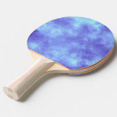 Blue Storm Cloud Effect Ping Pong Paddle Tafeltennisbatje (Voorkant Gekanteld)