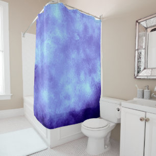 Blue Storm Cloud Effect Shower Curtain Douchegordijn