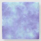 Blue Storm Cloud Effect Stone Onderzetter (Voorkant)