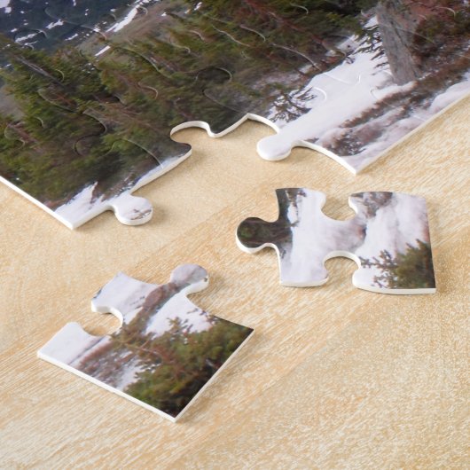 Blue Storm Clouds over Glacier National Park Foto Legpuzzel (Zijkant)