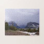 Blue Storm Clouds over Glacier National Park Foto Legpuzzel (Horizontaal)