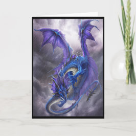 Blue Storm Dragon Kaart
