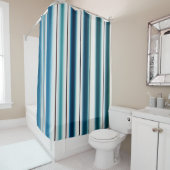 Blue Streak Douchegordijn (In situ)