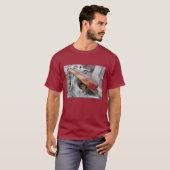 Blue Streak Red Junior Swimmer Lure TShirt (Voorkant volledig)