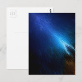 Blue Streak Stack Briefkaart (Voorkant / Achterkant)