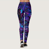 Blue Streaks Leggings (Achterkant)