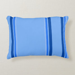 Blue Stripe Accent Pillow Accent Kussen