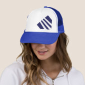 ~Blue Stripe~ BLUE STRIPE, AANGEPAST IT Trucker Pet (In situ)