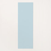 Blue Stripe Coastal Nautical Preppy Yogamat (Achterkant)