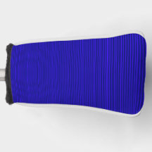 Blue Stripe Golf Head Hoesje