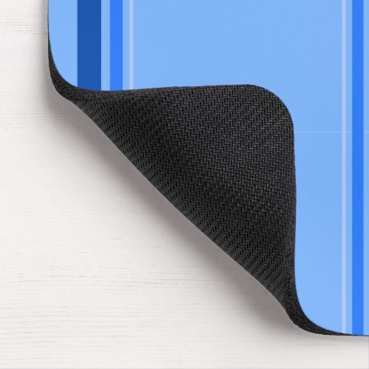 Blue Stripe Mousepad Muismat (Hoek)