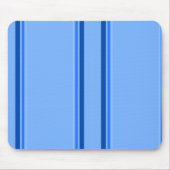 Blue Stripe Mousepad Muismat (Voorkant)