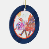 Blue Stripe Ornament $16,95 (Rechts)