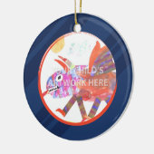 Blue Stripe Ornament $16,95 (Links)