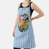 Blue Stripe Photo Template Schort (Insitu)