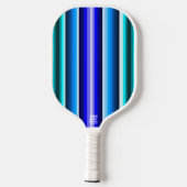 Blue Stripe Pickleball Paddle (Achterkant)