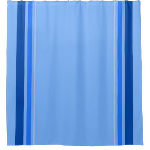 Blue Stripe Shower Curtain Douchegordijn