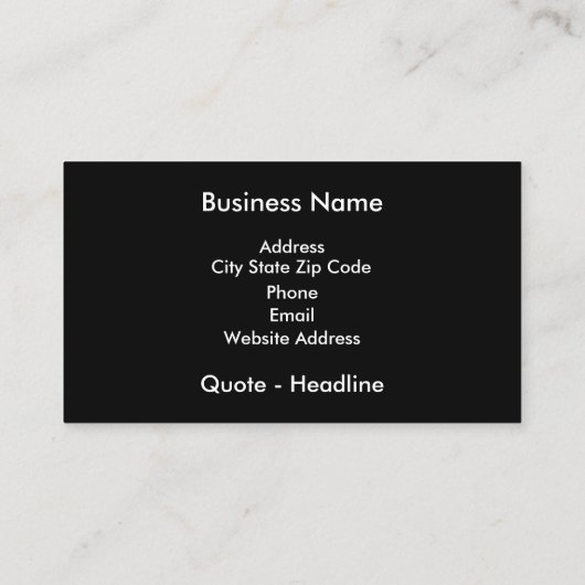 Blue Stripe-sjabloon voor visitekaartjes (Achterkant)